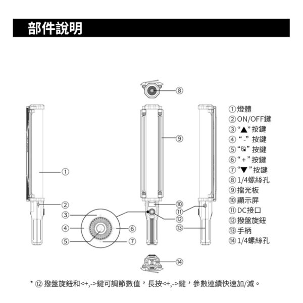 唯卓仕 Weeylite 微徠 H18 RGB雙面棒燈 18W 雙色溫 無線遙控 手機遙控 光棒 特效燈 LED補光燈 錄影 拍片